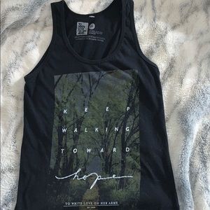 “To write love on her arms” tank top